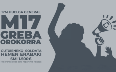 Hoy, huelga general en Euskadi en defensa de un SMI vasco