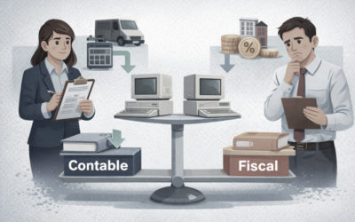 Amortización contable vs fiscal: cómo ajustar correctamente el cierre contable